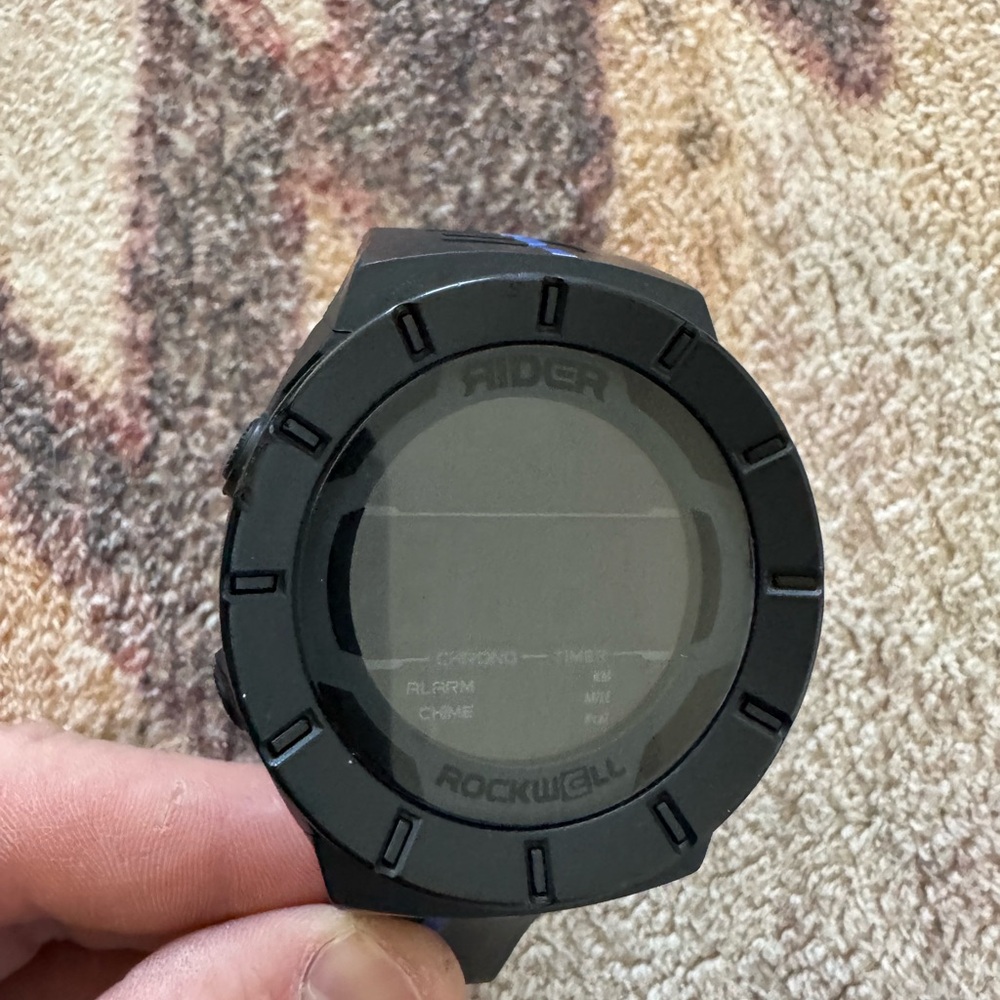 Rockwell Coliseum Black Digital Watch